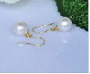 Silver Freshwater Pearl Earring