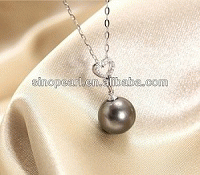 Black Tahiti Pearl Pendant